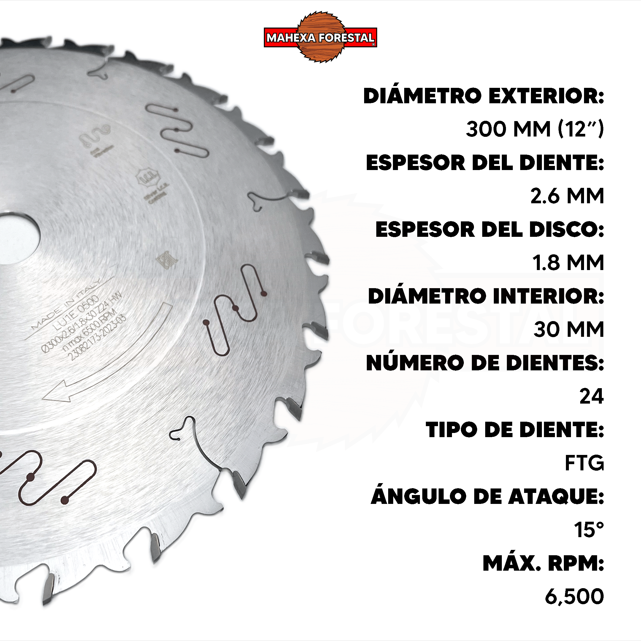 LU1E 0500 2 MAHEXA FORESTAL LU1E 0500